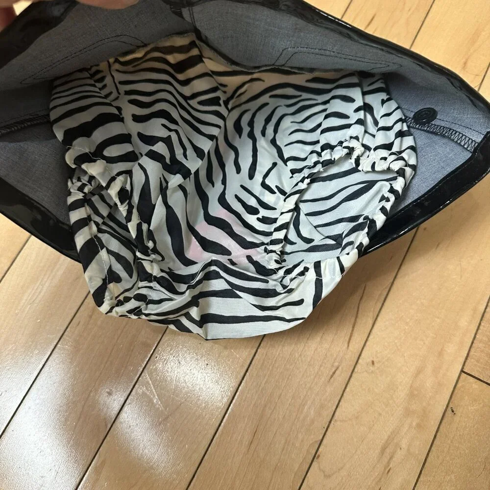 NWT GYMBOREE Patent Leather Zebra Print Skirt w Diaper Cover Bloomers Size 12-18